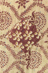Heartfelt Kantha Throw Blanket