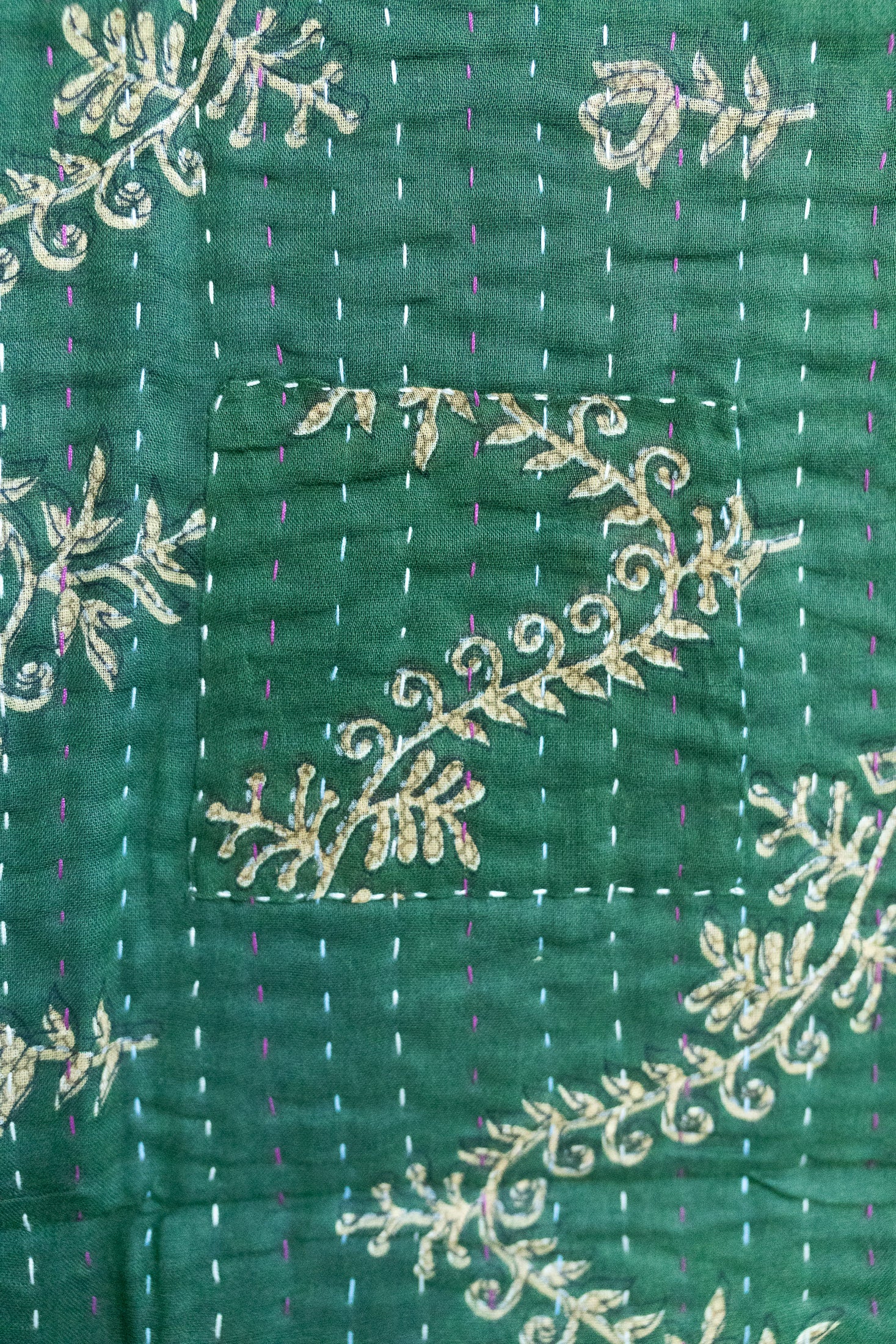 Hearth Holiday Kantha Blanket