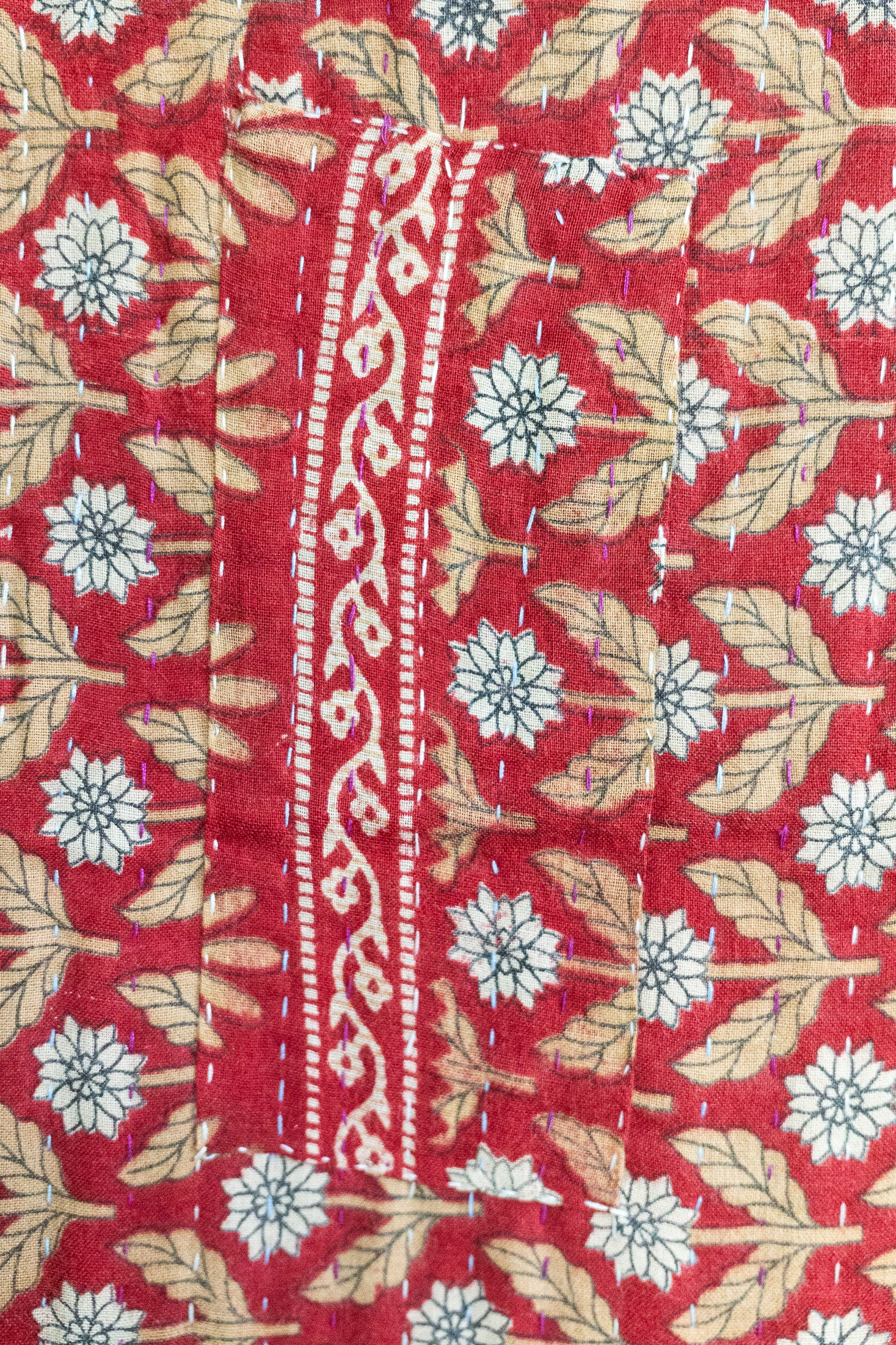 Hearth Holiday Kantha Blanket