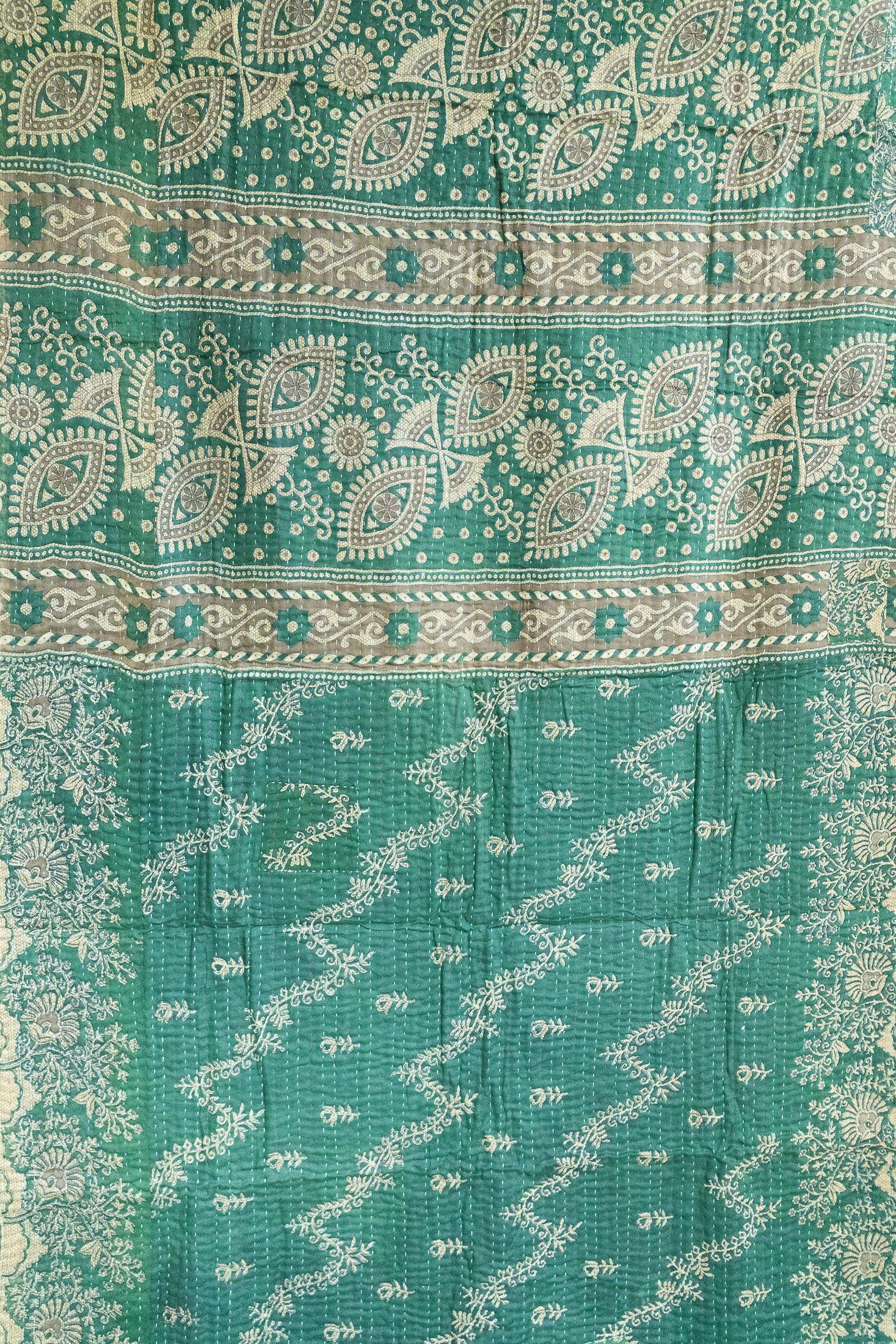 Kantha Holiday Throw
