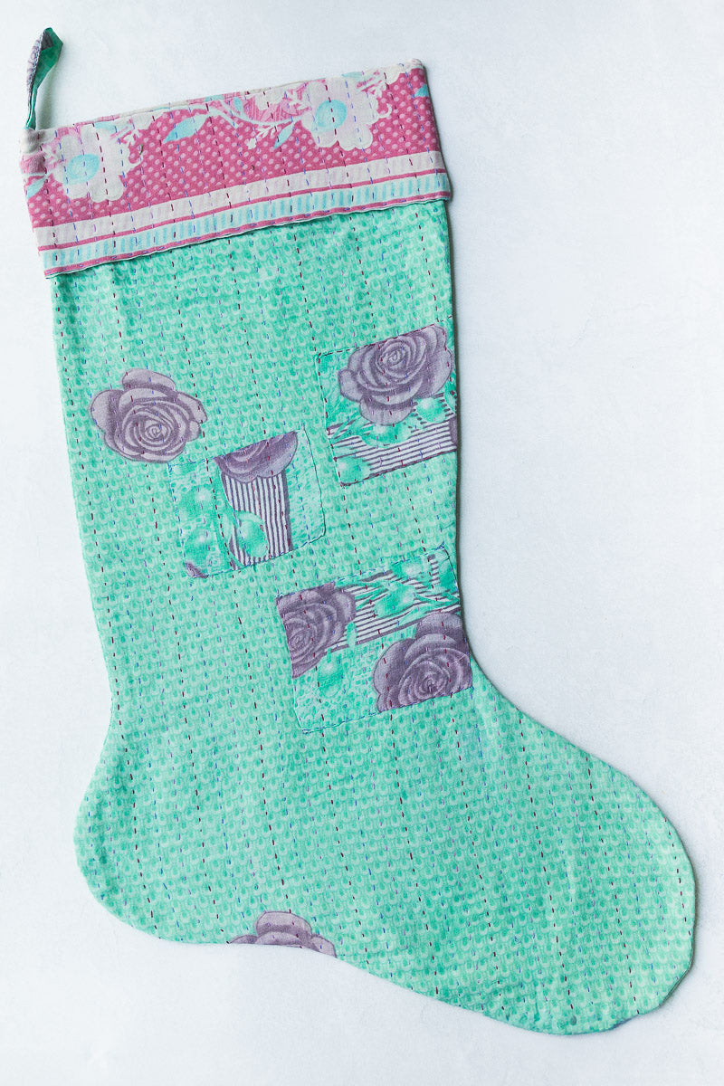 dignify Kantha Christmas Stocking