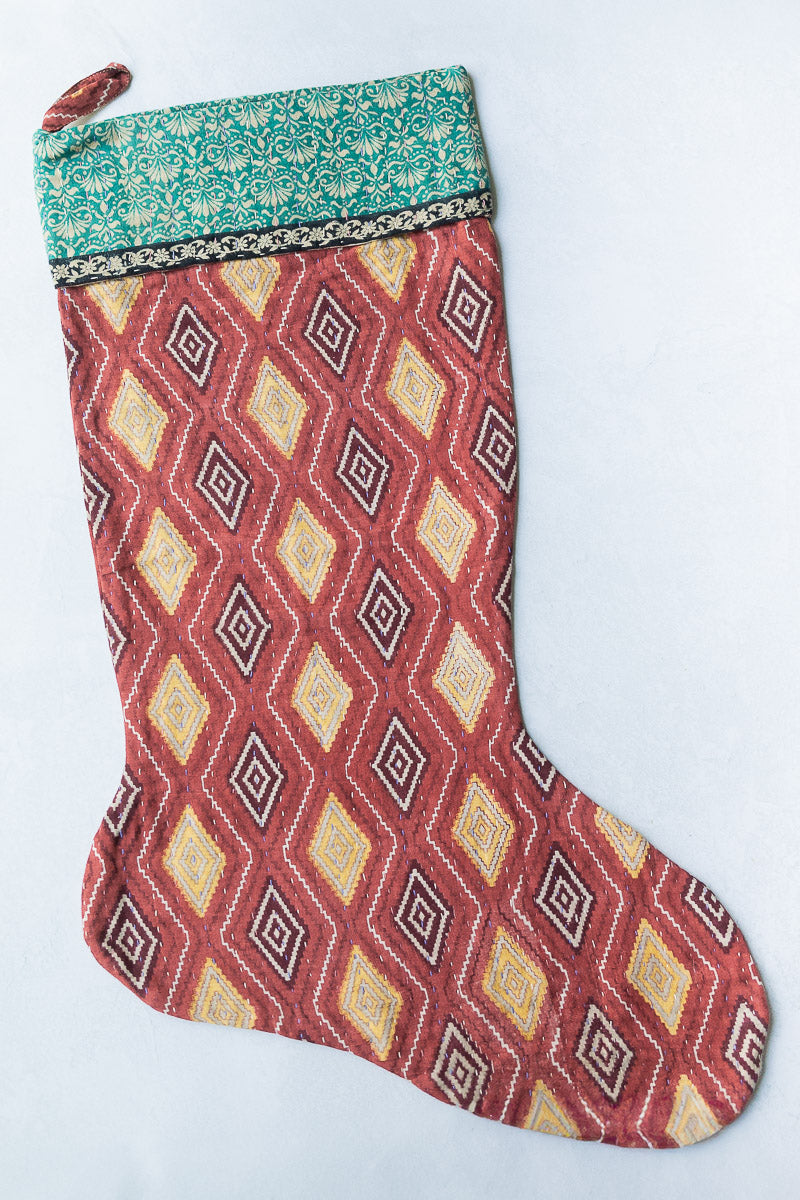 dignify Kantha Christmas Stocking