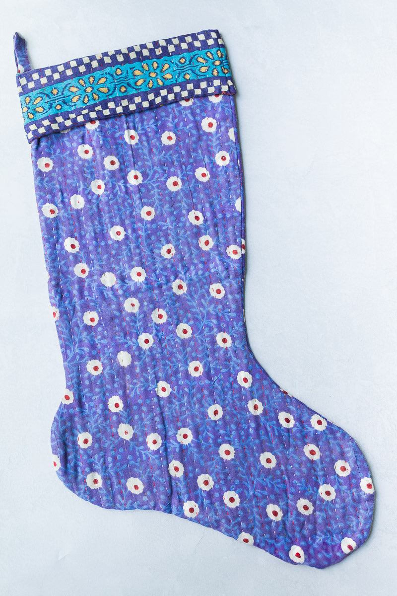 dignify Kantha Christmas Stocking