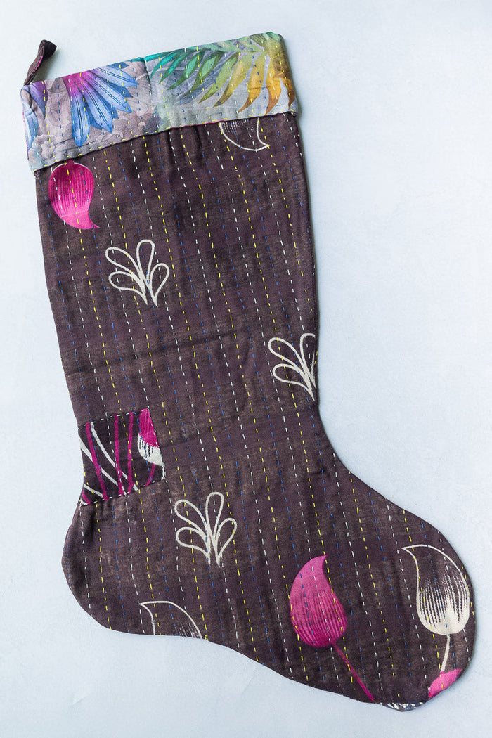 dignify Kantha Christmas Stocking