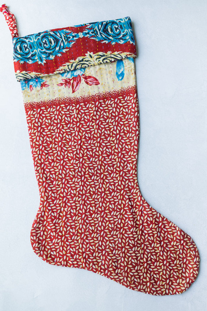 dignify Kantha Christmas Stocking