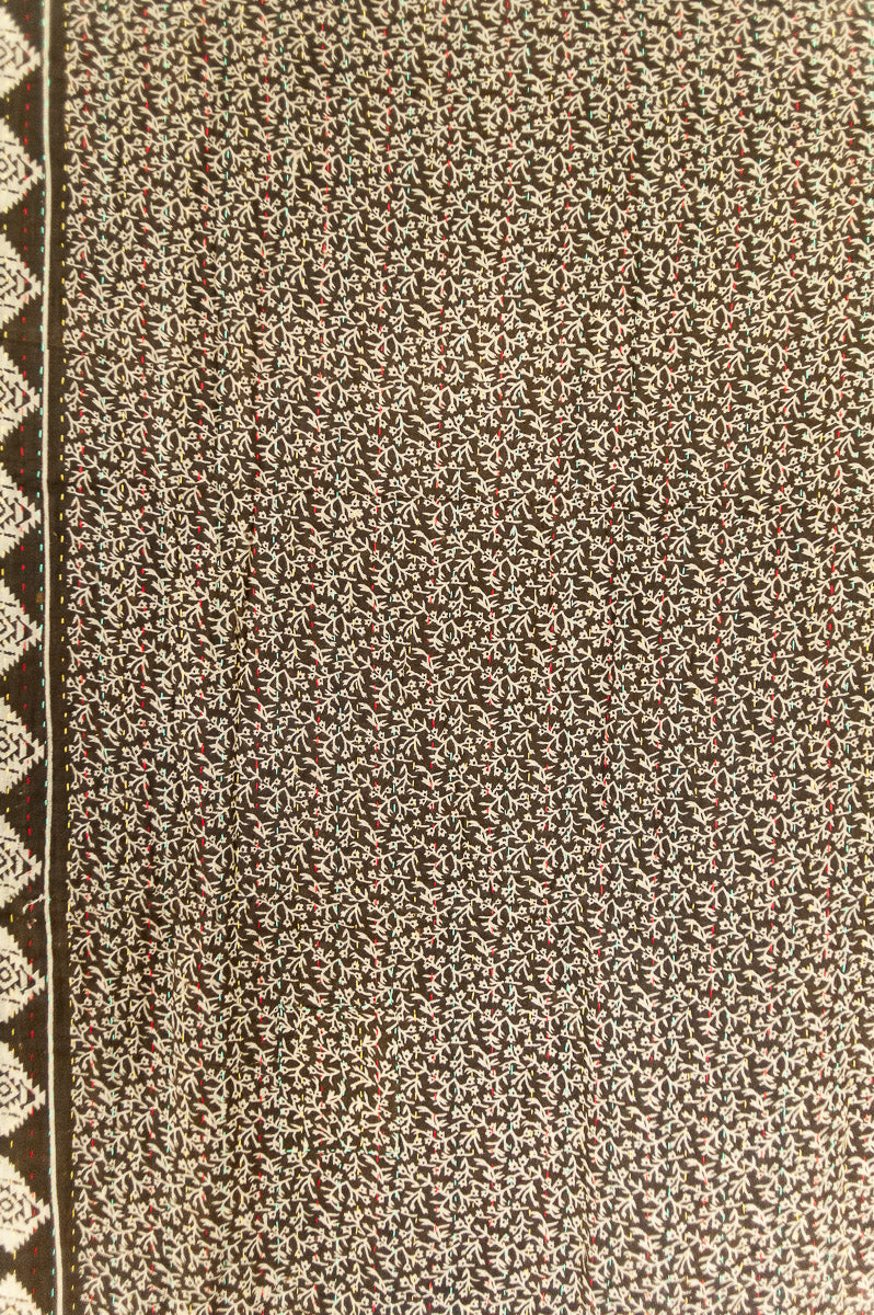 Hearthside Kantha Throw