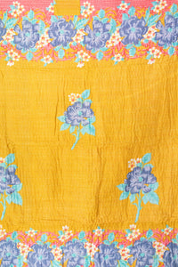 Heart No. 2 Mini Kantha Blanket