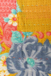 Heart No. 2 Mini Kantha Blanket