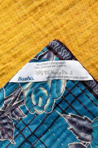 Heart No. 2 Mini Kantha Blanket