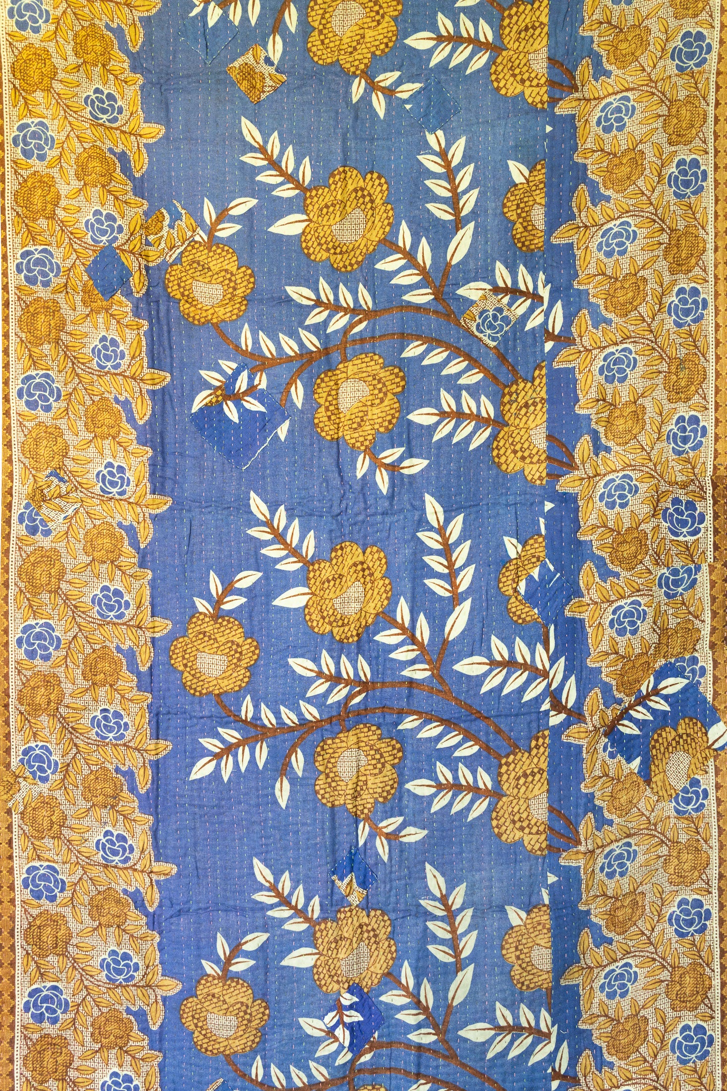 Held Kantha Throw