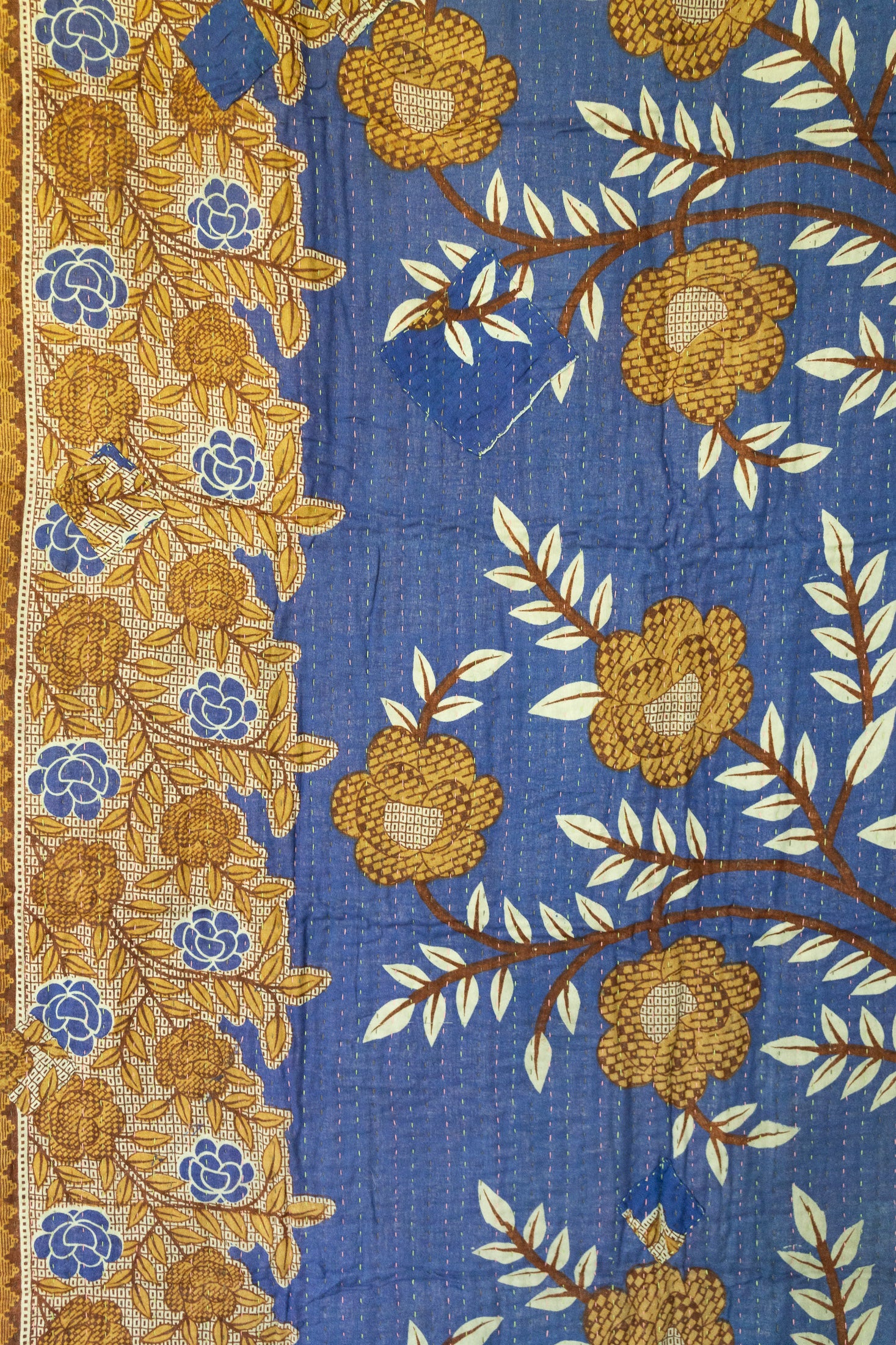 Held Kantha Throw