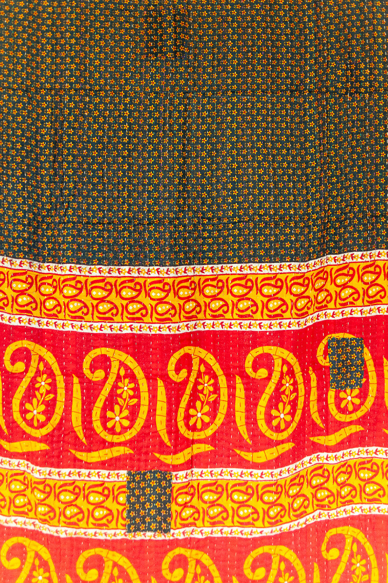 Heritage Kantha Throw
