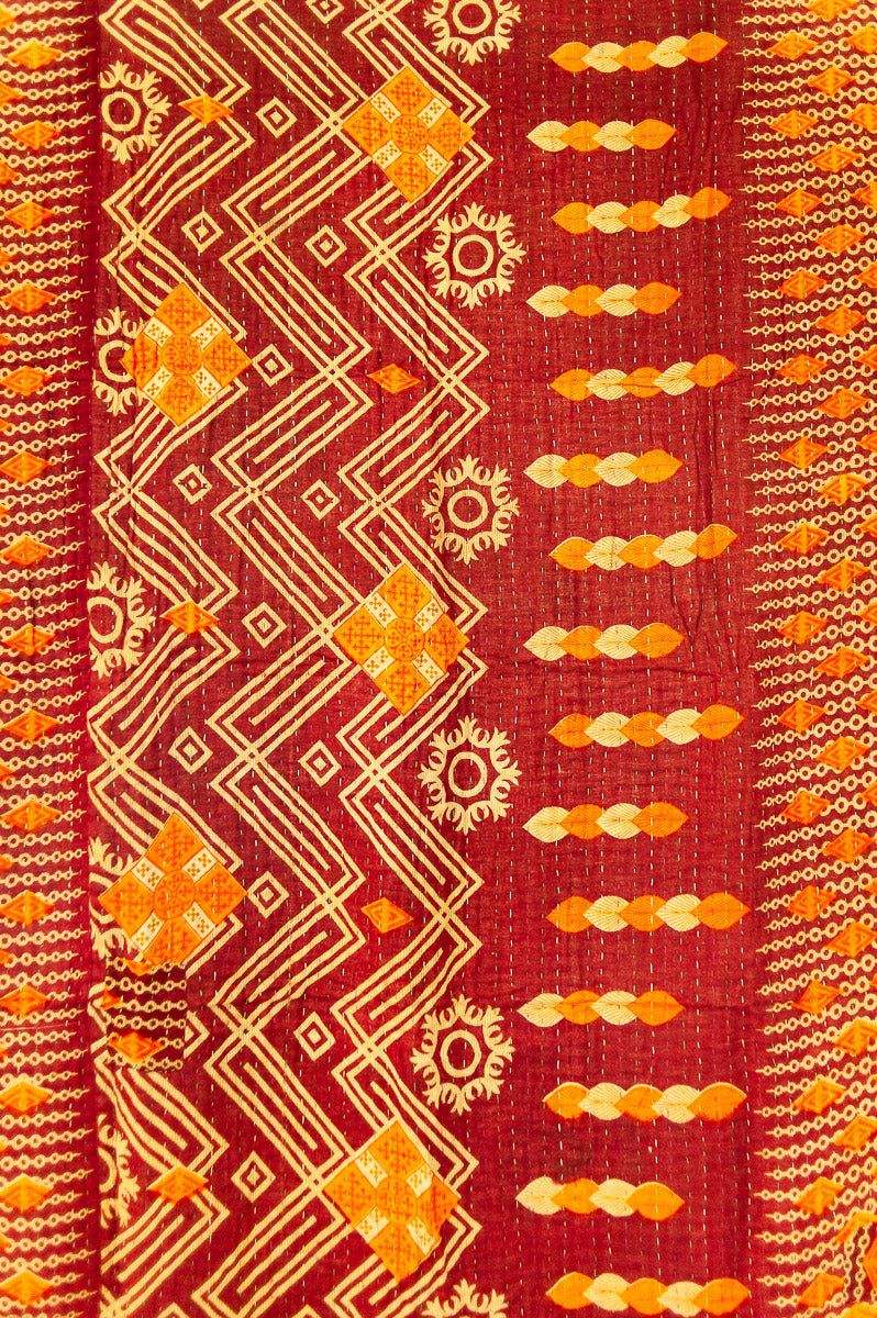 Heritage Kantha Throw