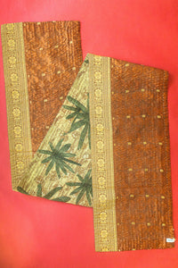 Holiday Kantha Table Runner - Holiday Gift