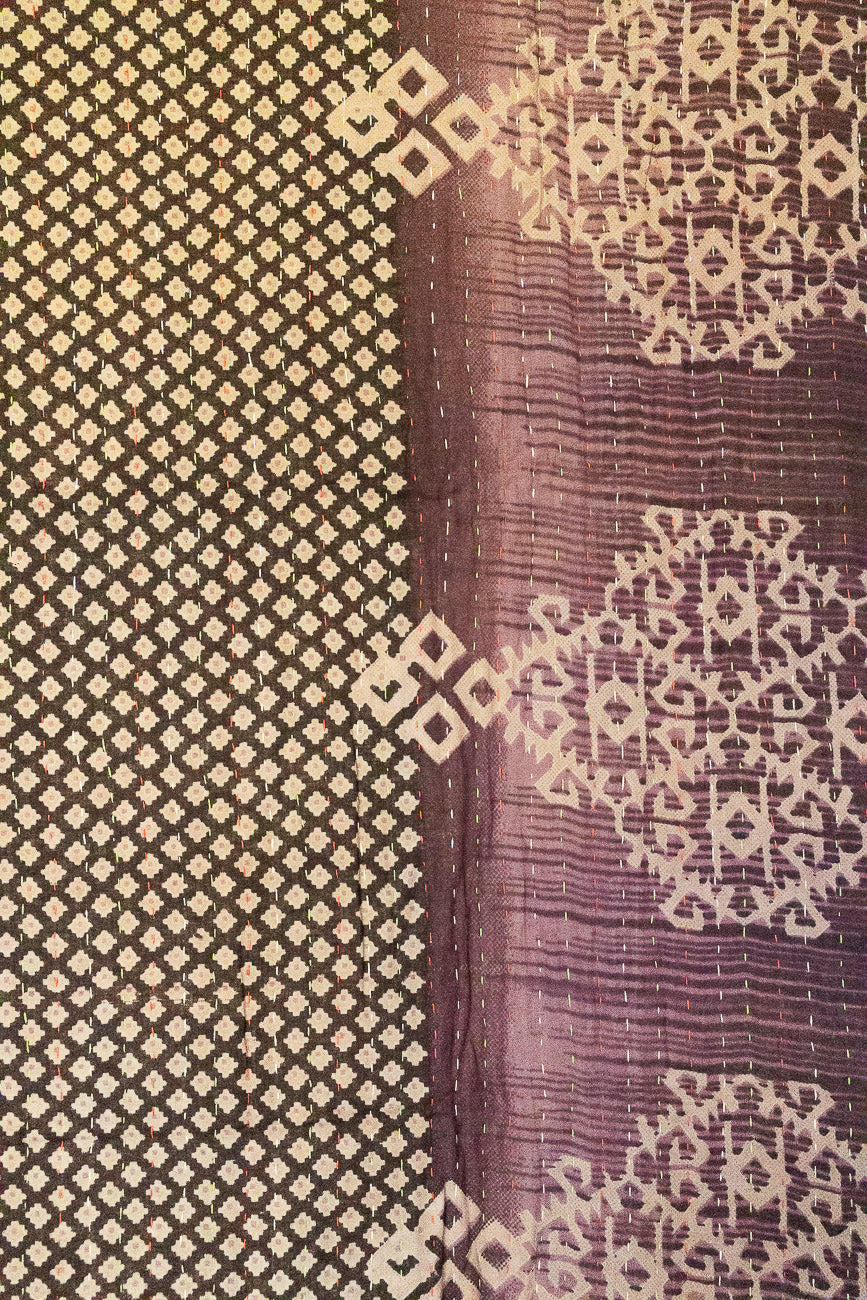 Hopeful Kantha Throw