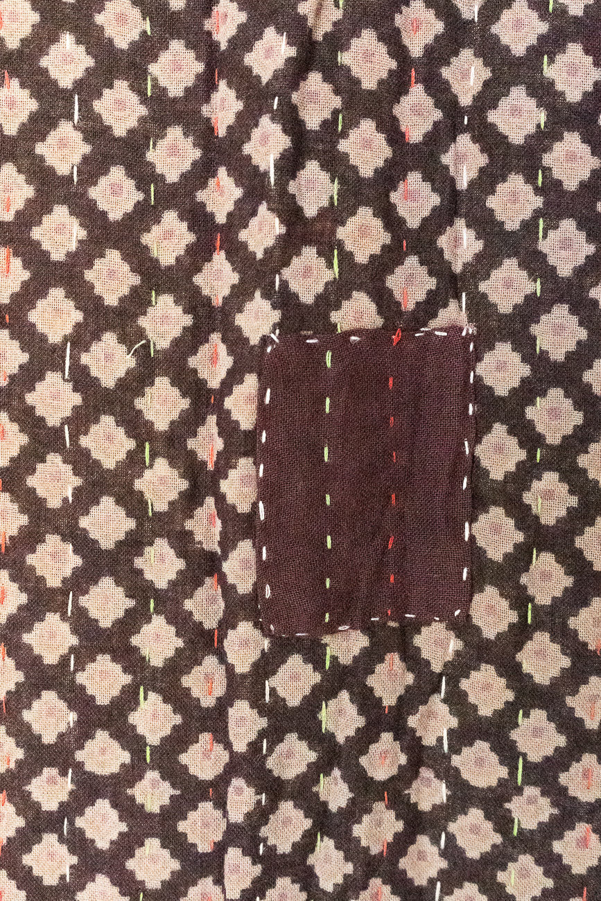 Hopeful Kantha Throw