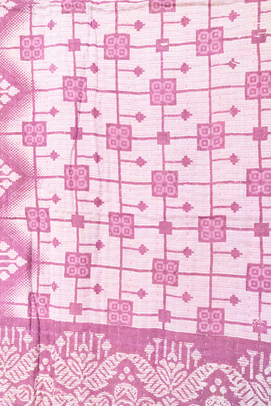 Hopeful Kantha Throw