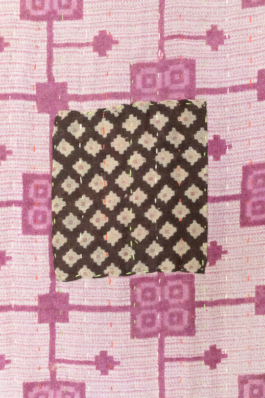 Hopeful Kantha Throw