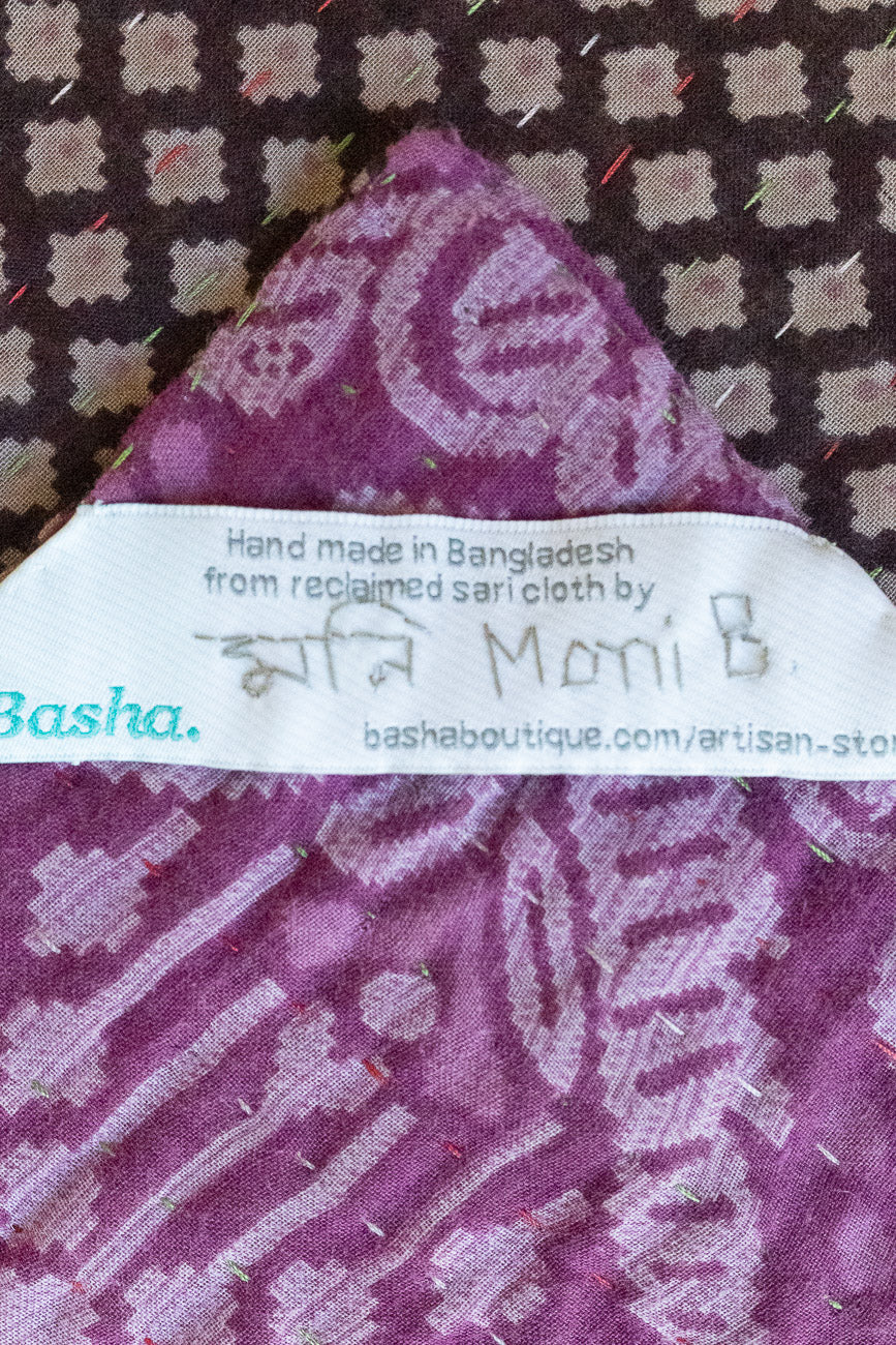 Hopeful Kantha Throw