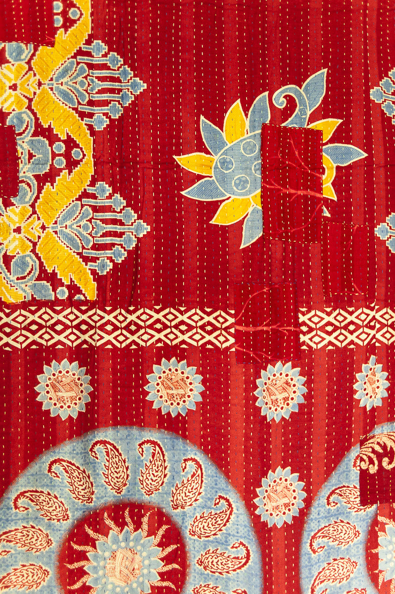 Horizon Kantha Throw