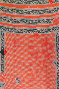 Horizon Kantha Throw Blanket