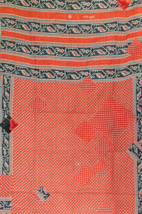 Horizon Kantha Throw Blanket