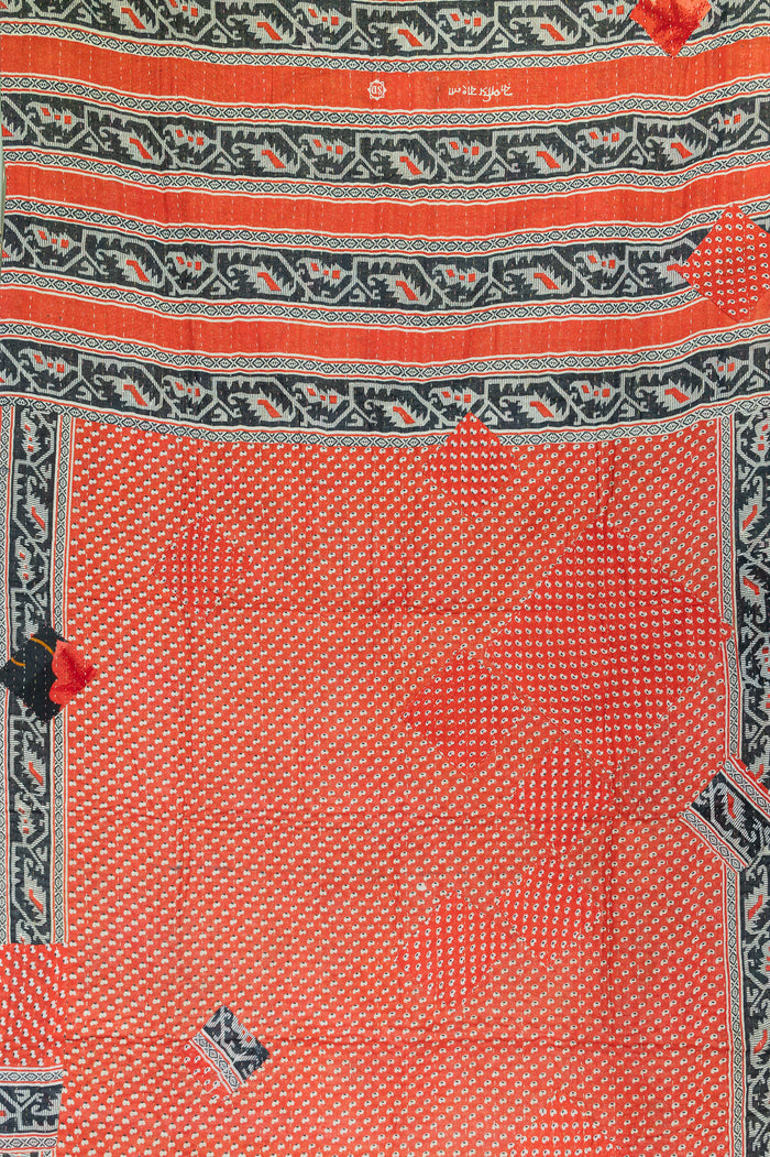 Horizon Kantha Throw Blanket