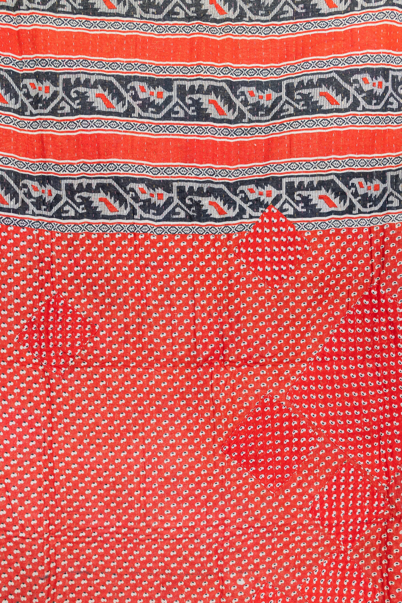 Horizon Kantha Throw Blanket