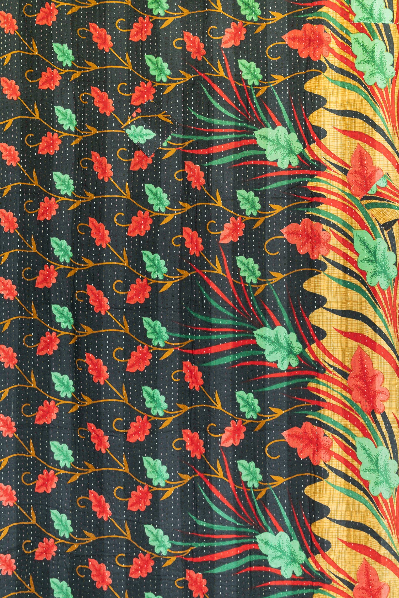Horizon Kantha Throw Blanket