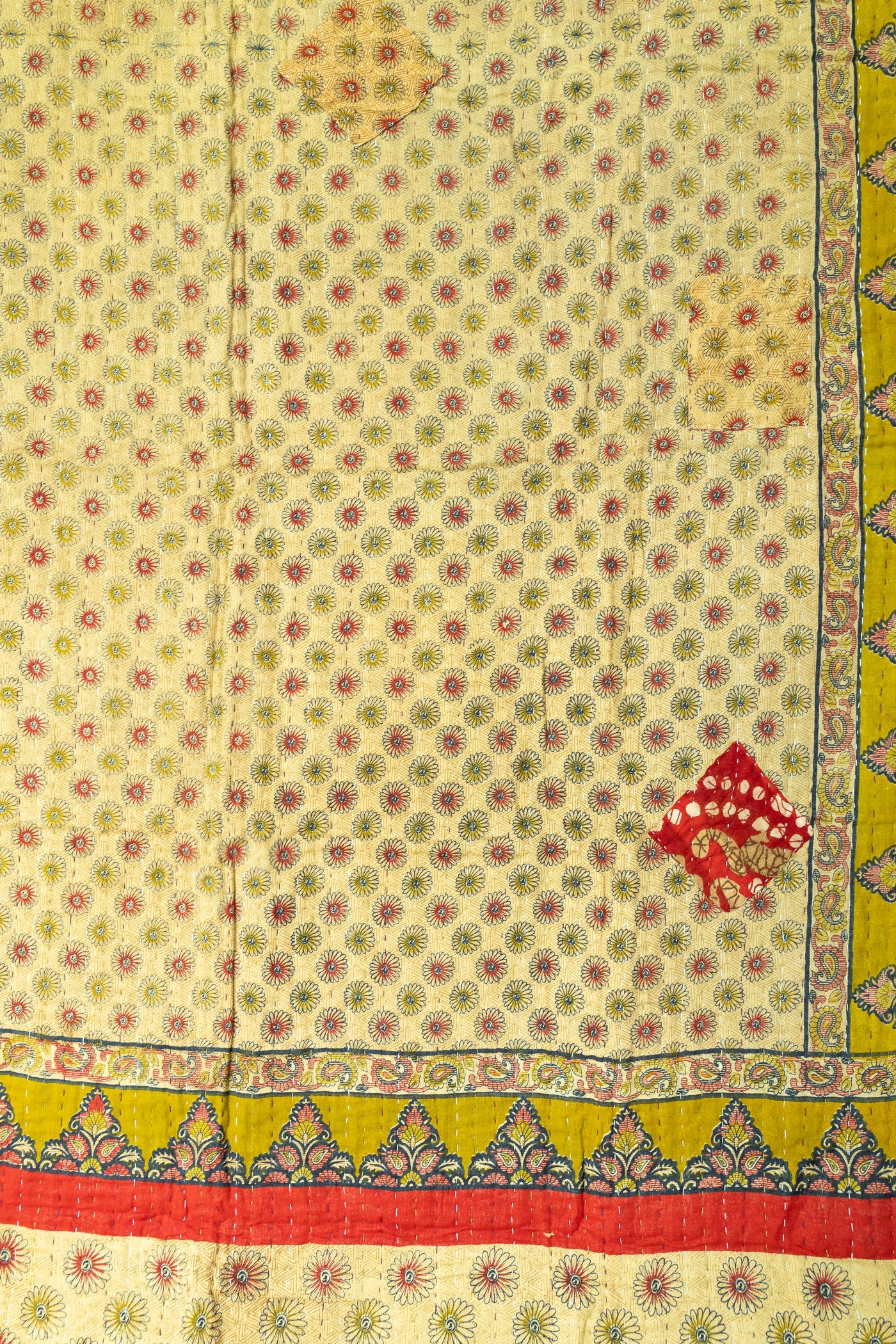 Hostess Kantha Throw Blanket