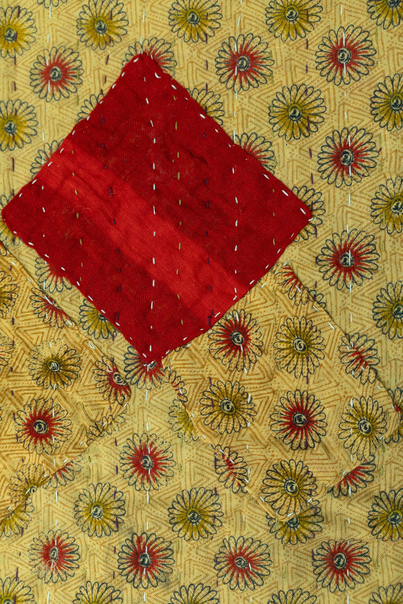 Hostess Kantha Throw Blanket