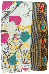 Hostess Kantha Throw Blanket