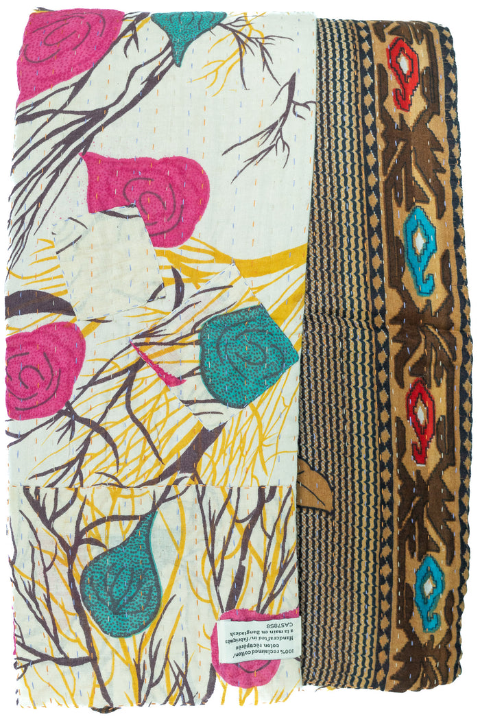 Hostess Kantha Throw Blanket