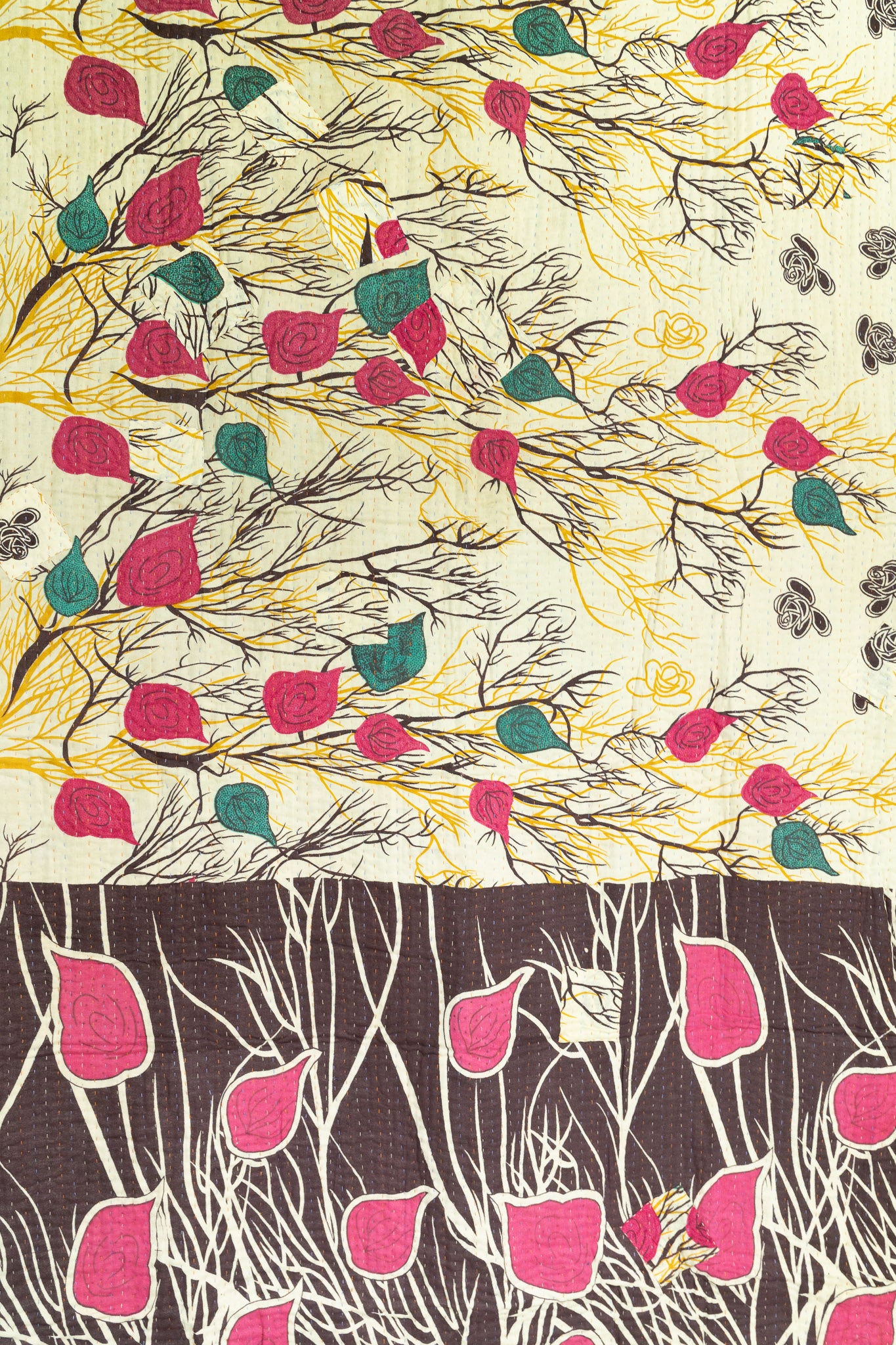 Hostess Kantha Throw Blanket