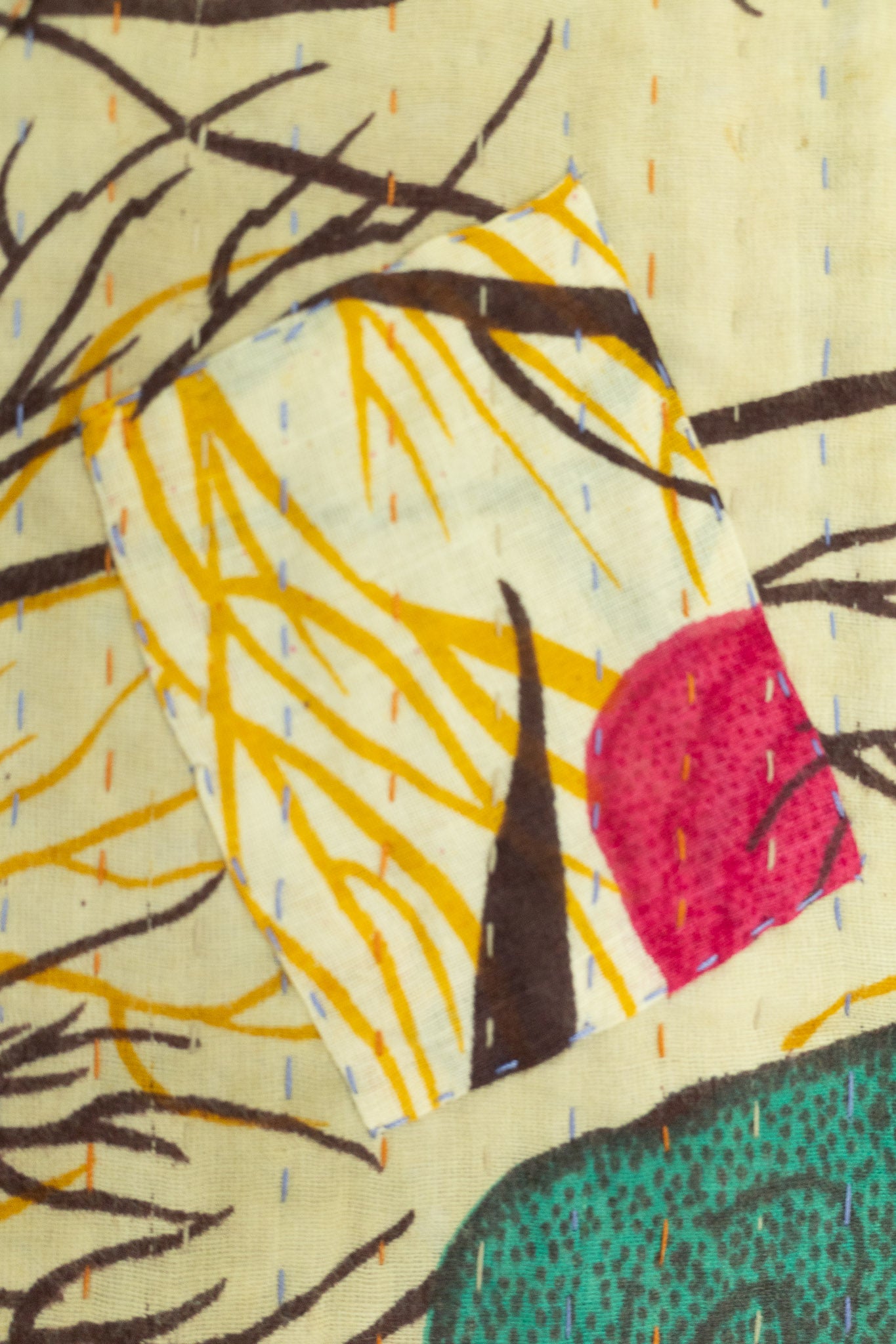 Hostess Kantha Throw Blanket