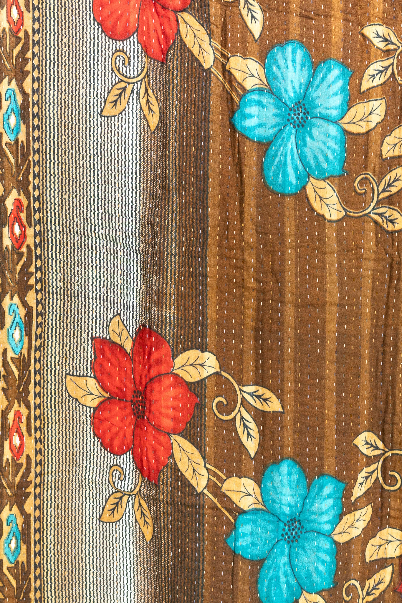 Hostess Kantha Throw Blanket