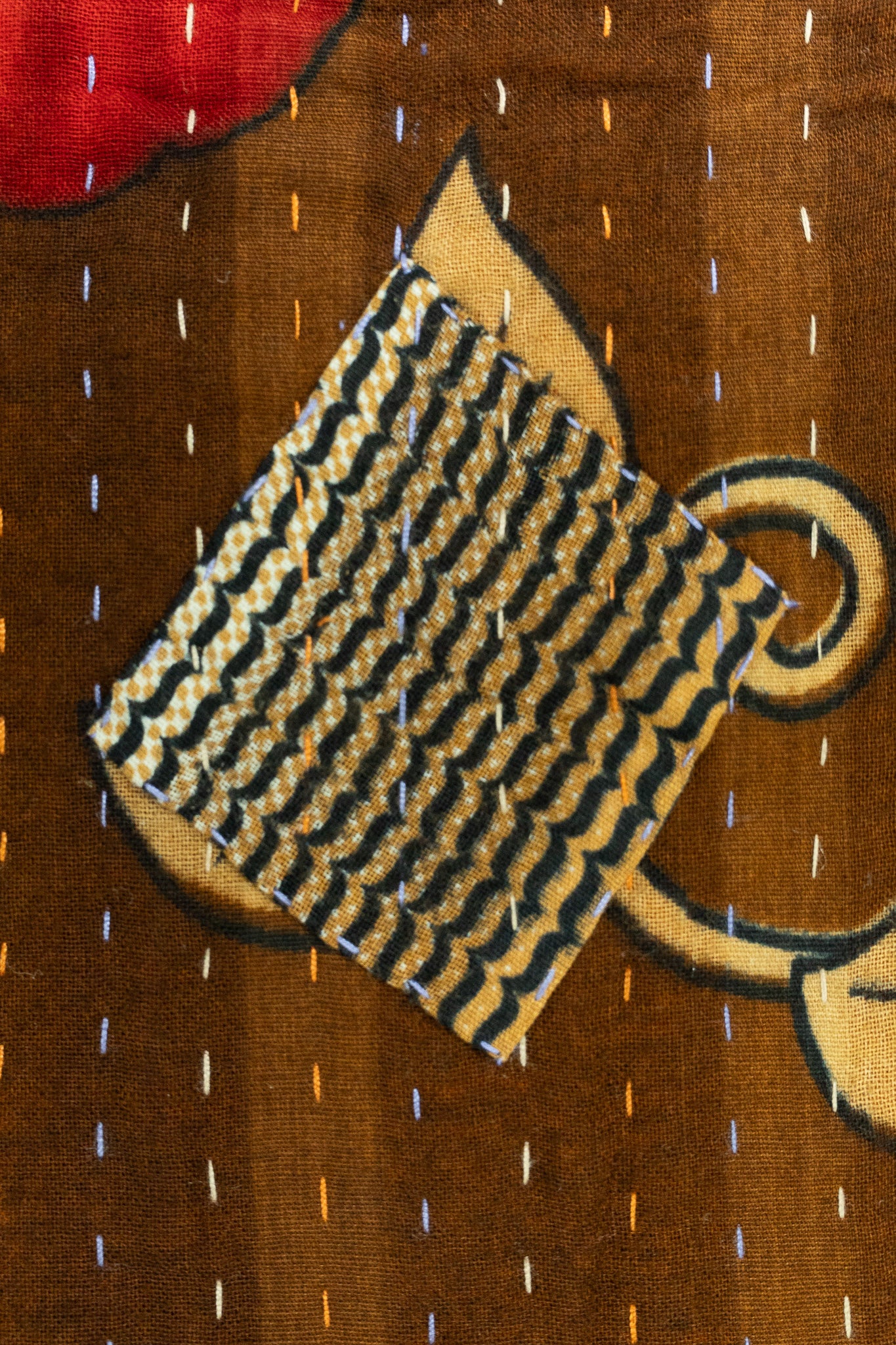 Hostess Kantha Throw Blanket