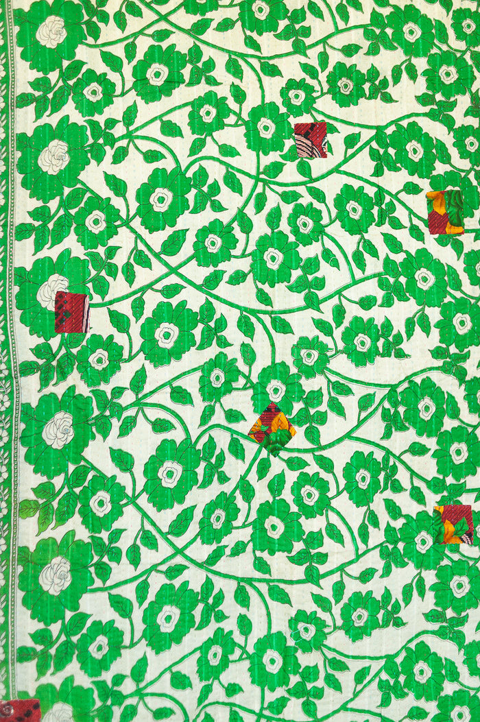 Kantha Holiday Throw