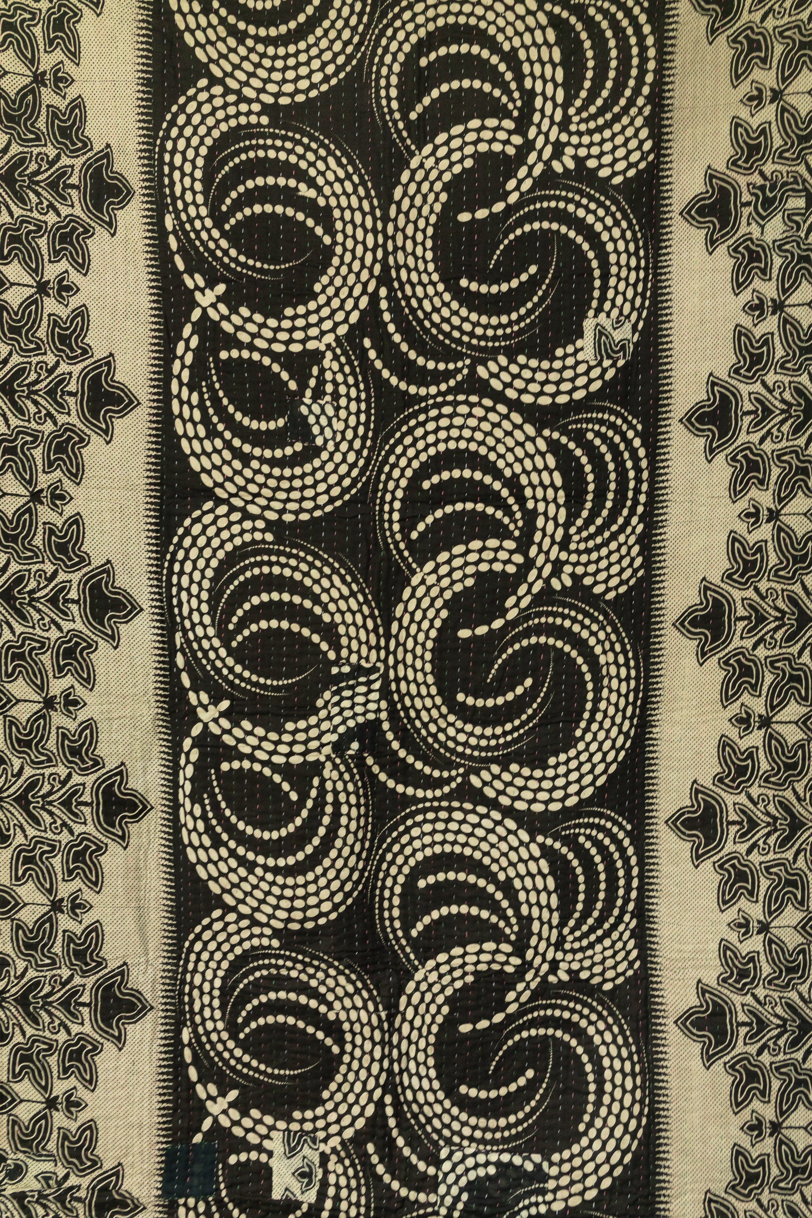 Kantha Throw Bed Quilt