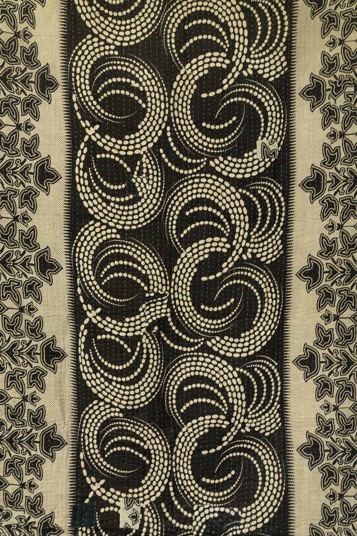 Kantha Throw Bed Quilt