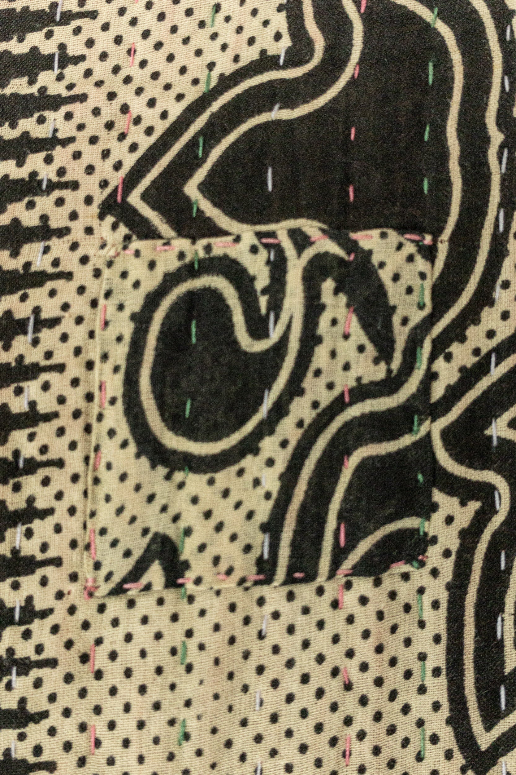 Hyacinth Kantha Throw
