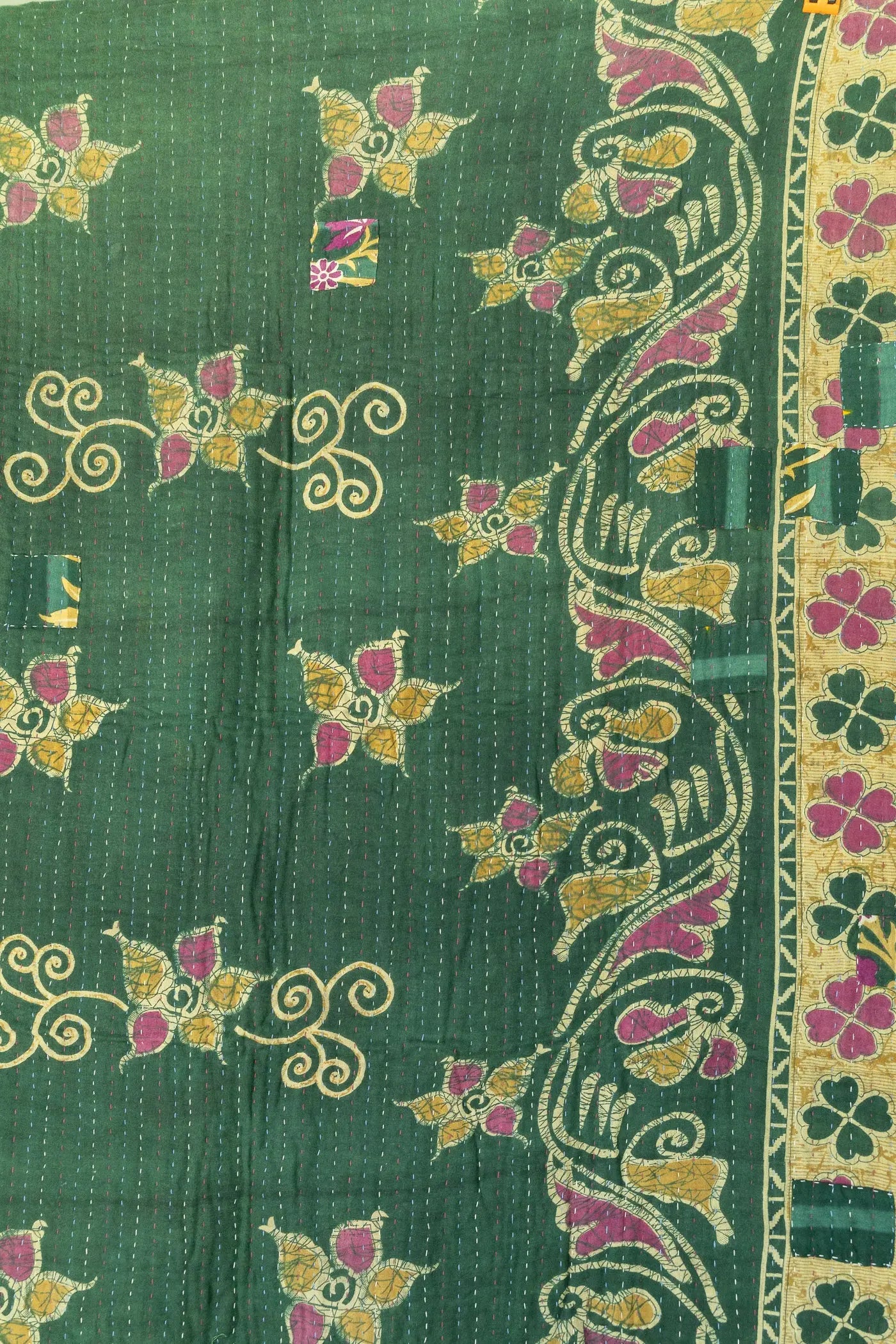Ideal Kantha Throw Blanket