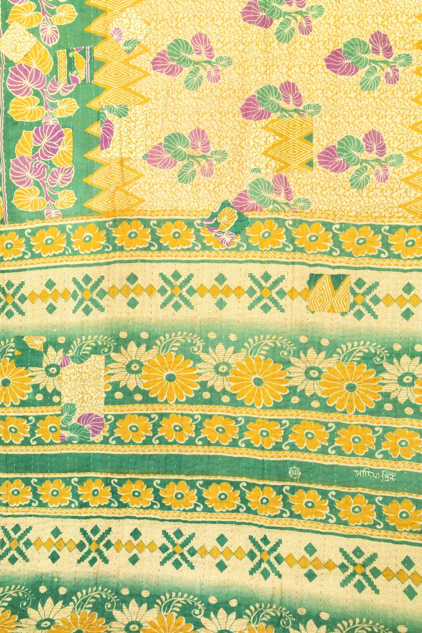 Ideal Kantha Throw Blanket