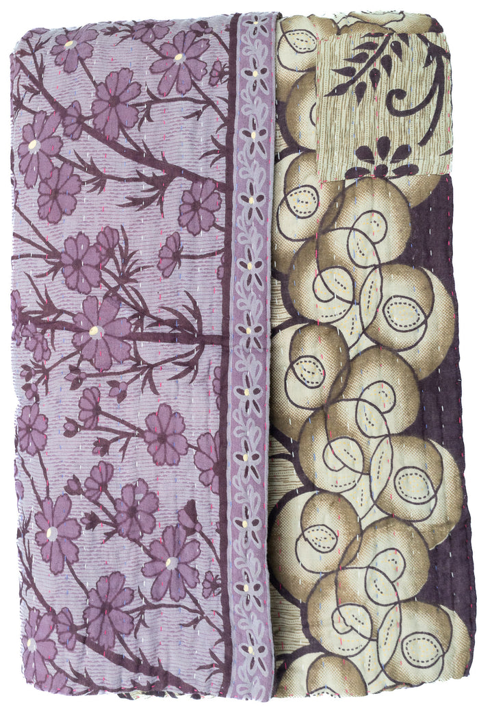 Ideal Kantha Throw Blanket