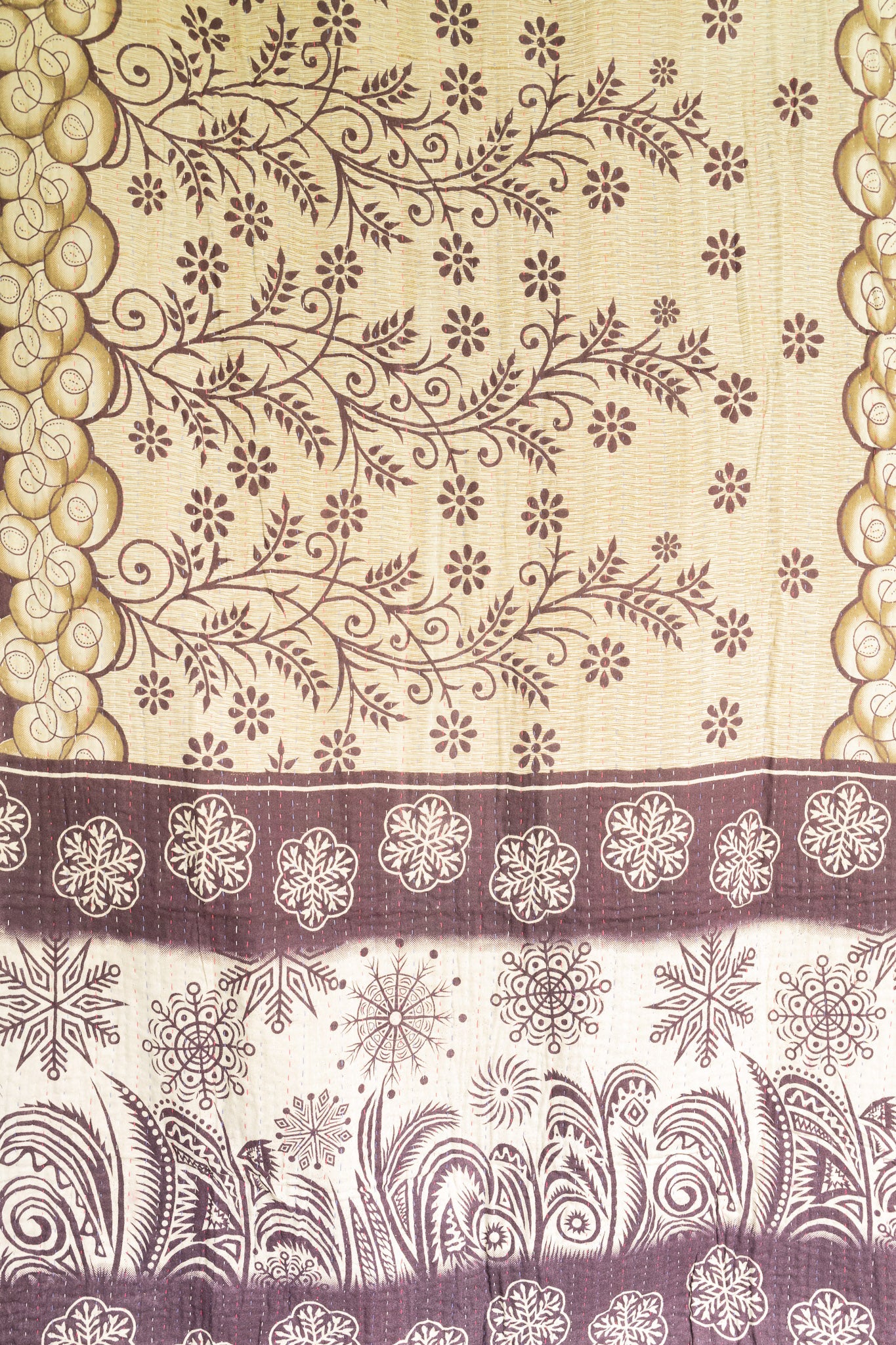Ideal Kantha Throw Blanket