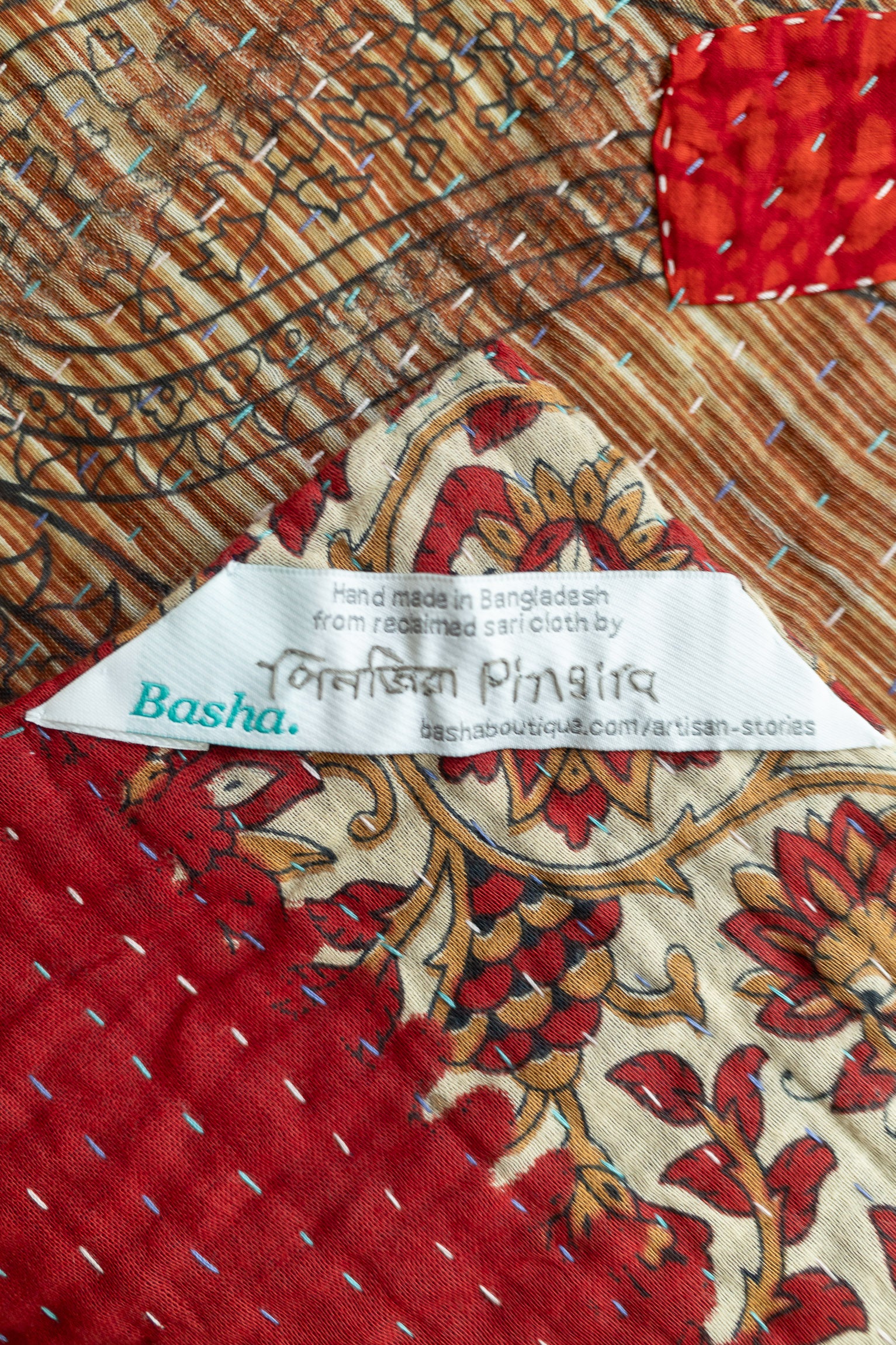 Identity Kantha Throw