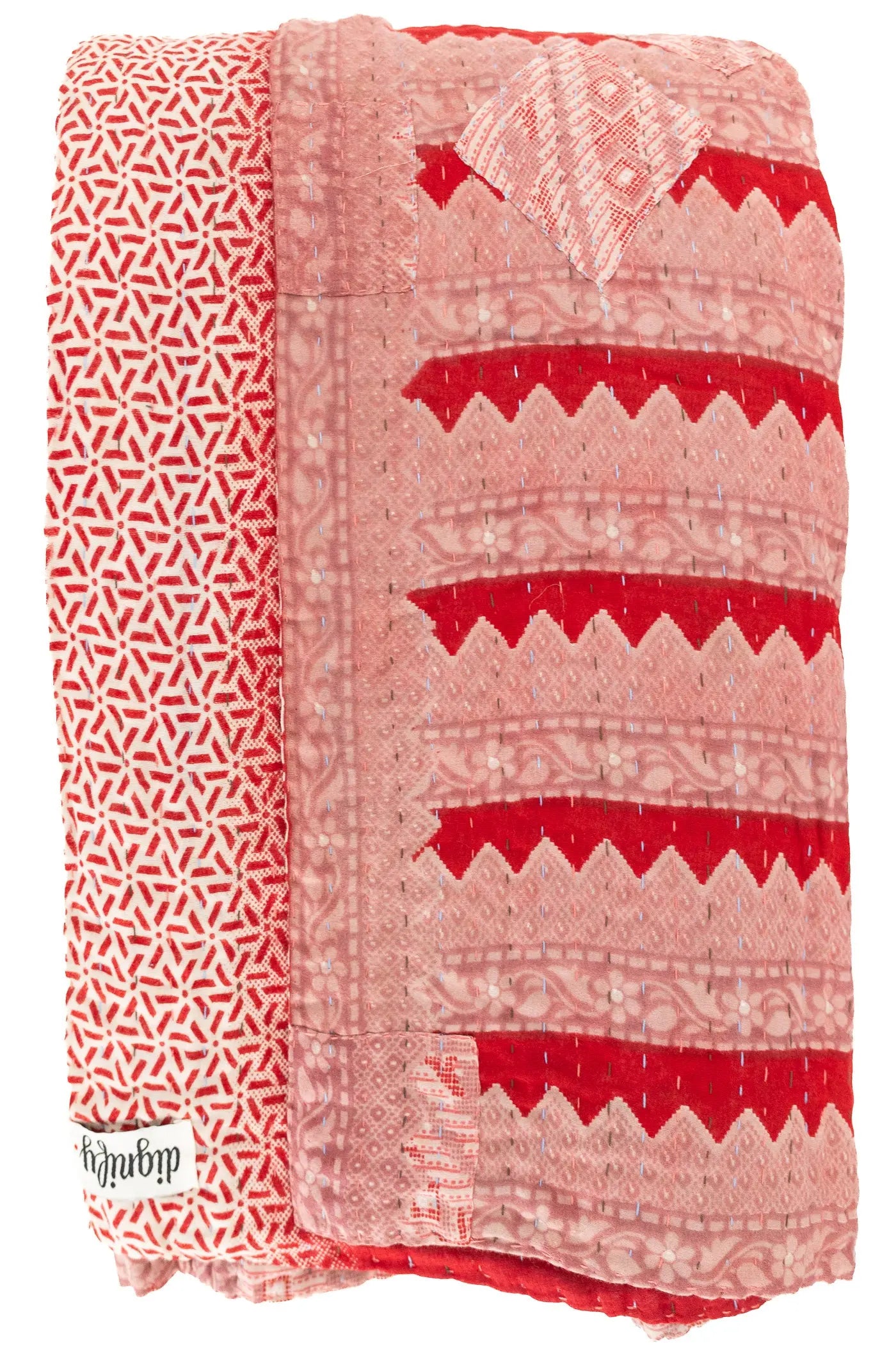 Ignite Large Kantha Throw Blanket