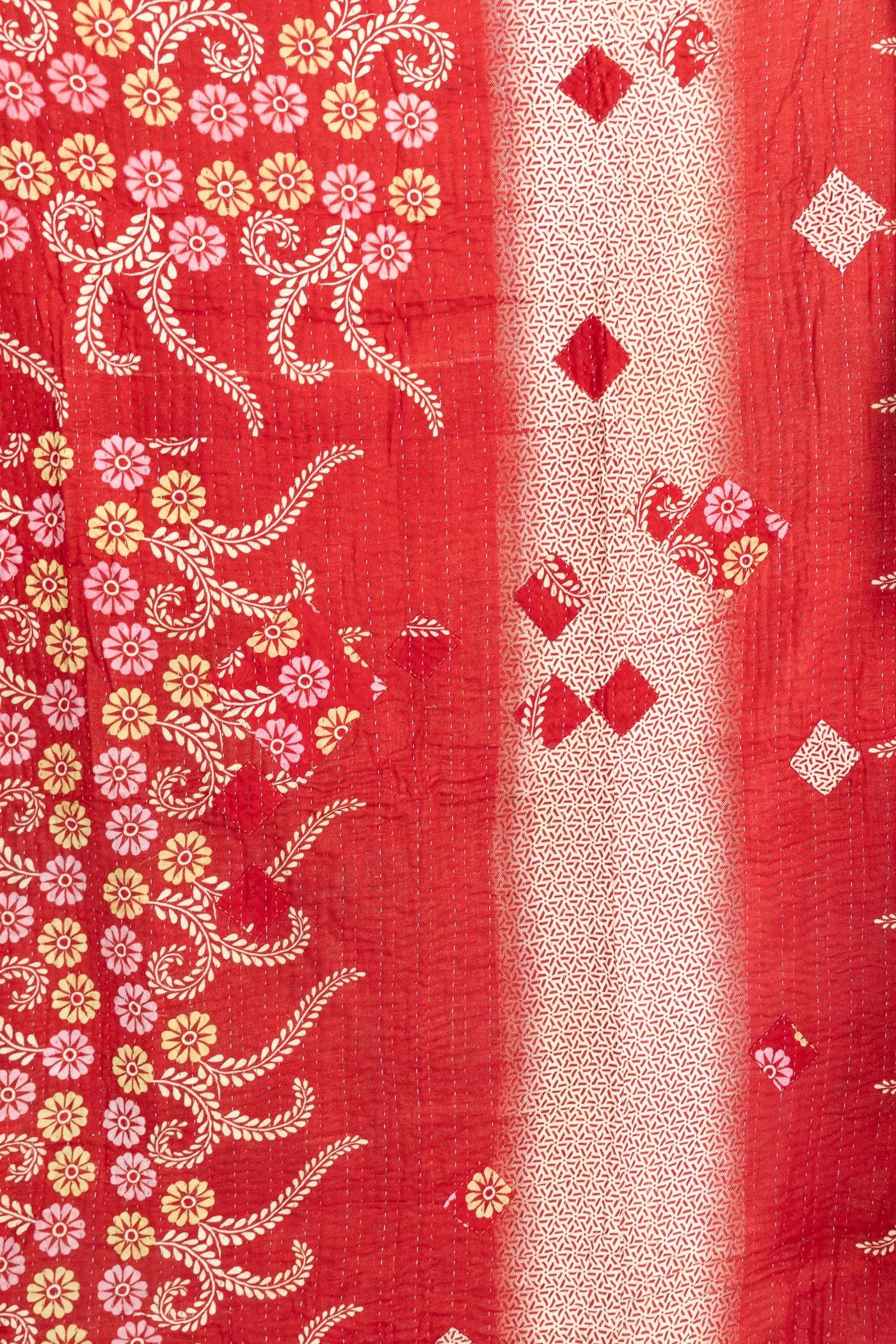 Ignite Large Kantha Throw Blanket