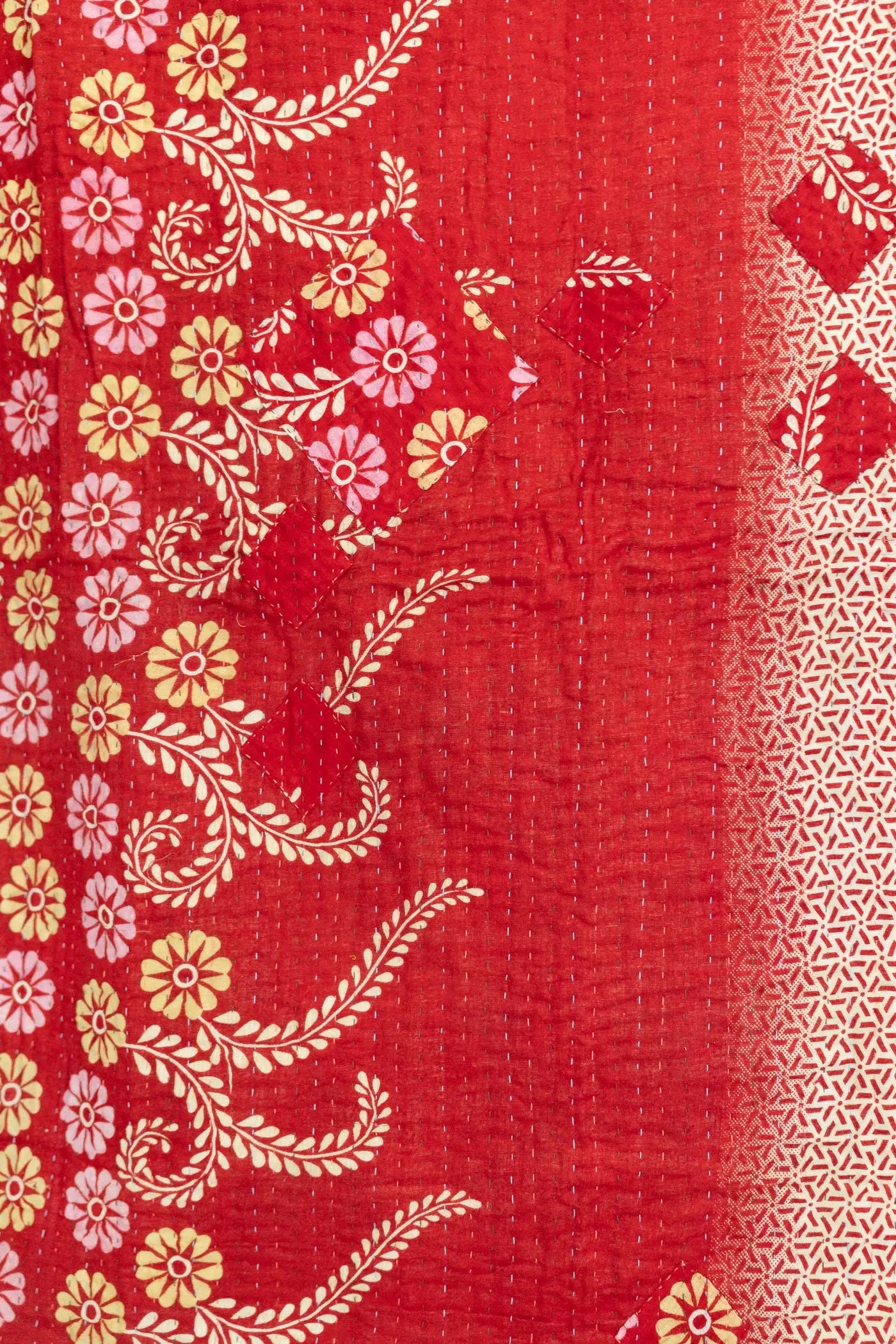 Ignite Large Kantha Throw Blanket