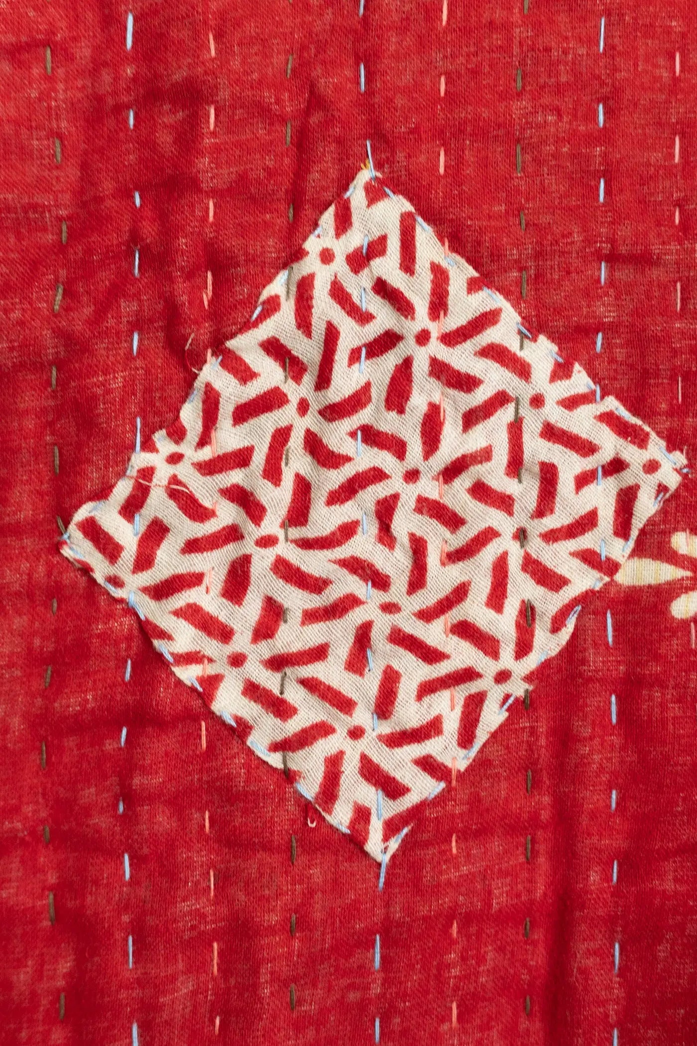 Ignite Large Kantha Throw Blanket